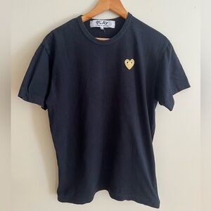 Comme des Garçons PLAY Black Tee